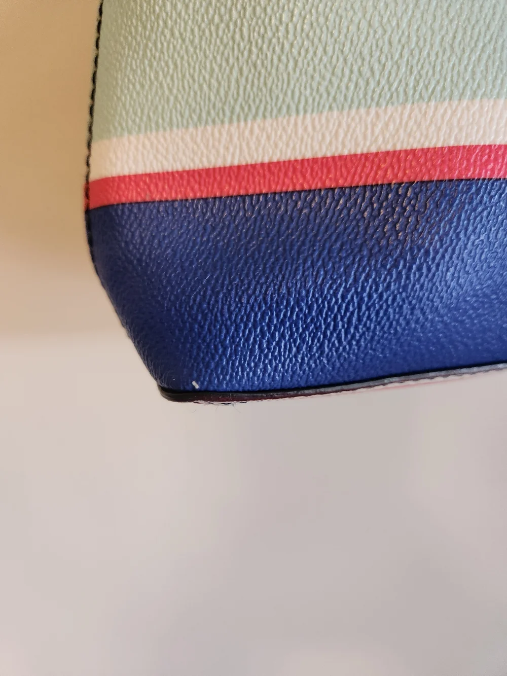 Kate Spade Striped Crossbody Bag in Mint, Navy & Coral